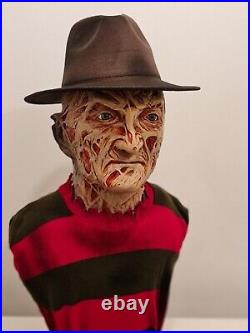 11 Freddy Krueger Deluxe Bust Overhauled Trick or Treat Studios Mask