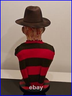 11 Freddy Krueger Deluxe Bust Overhauled Trick or Treat Studios Mask