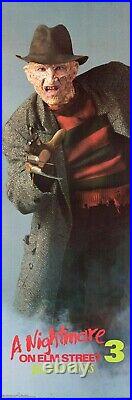 1984 A Nightmare On Elm Street 3 Dream Warriors Freddy Krueger Door Poster 72x24