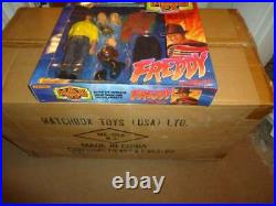 1989 Matchbox Maxx FX Freddy Krueger Nightmare on Elm Street Case Fresh AFA mint