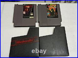2 Nintendo NES Games Friday 13th + A Nightmare on Elm Street