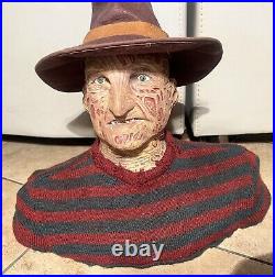 2006 Nightmare On Elm Street Freddy Krueger Talking Bust Neca Rare