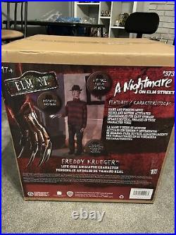 2021 Gemmy Halloween A Nightmare on Elm Street LIFE-SIZE Animated FREDDY KRUEGER