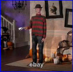 2021 Gemmy Halloween A Nightmare on Elm Street LIFE-SIZE Animated Freddy Krueger