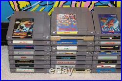 34 NES Games / Mario / Nightmare On Elm Street / Zelda / SuperC / Metroid / TMNT
