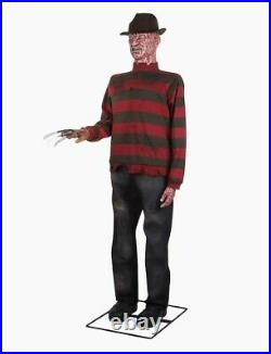 6 Ft LIFE-SIZE Animated FREDDY KRUEGER Nightmare on Elm Street by GEMMY New