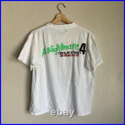 90s A Nightmare On Elm Street 4 Tshirt Vintage Horror Rare