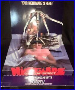 A NIGHTMARE ON ELM STREET 1984 Media 3D Horror Standee Display FREDDY KRUEGER