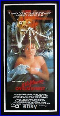 A NIGHTMARE ON ELM STREET 1984 Original Australian daybill movie poster horror