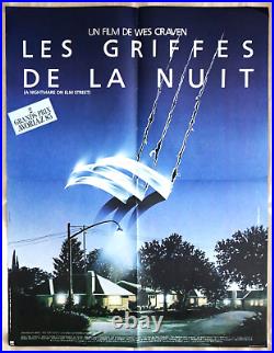 A NIGHTMARE ON ELM STREET 1984 Vintage French Original Movie Poster 60x80cm