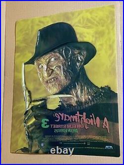 A NIGHTMARE ON ELM STREET 3 DREAM WARRIORS 3D VHS Movie Posters + Promotionals