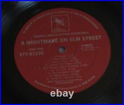 A NIGHTMARE ON ELM STREET (Charles Bernstein) rare orig. USA stereo lp (1984)