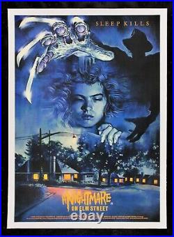 A NIGHTMARE ON ELM STREET? CineMasterpieces RARE ORIGINAL 1984 MOVIE POSTER