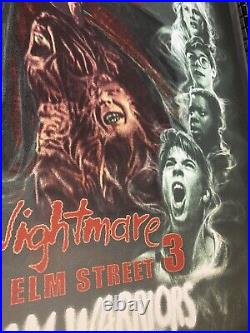 A NIGHTMARE ON ELM STREET Eddie Holly Movie Art Print Mondo Poster /10 AP Rare