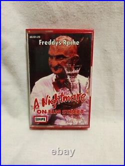 A NIGHTMARE ON ELM STREET Freddys Rache Soundtrack Cassette Tape (1 Crack)