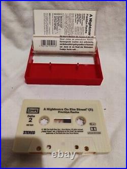 A NIGHTMARE ON ELM STREET Freddys Rache Soundtrack Cassette Tape (1 Crack)