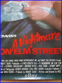 A NIGHTMARE ON ELM STREET ORIGINAL 1984 27x41 ONE-SHEET ROLLED