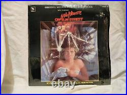 A NIGHTMARE ON ELM STREET Soundtrack Vinyl Some Creasing And Warping On Card