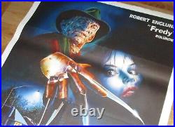 A NIGHTMARE ON ELM STREET Wes Craven HORROR 1984 UNIQUE Turkish Movie Poster