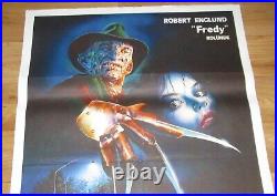 A NIGHTMARE ON ELM STREET Wes Craven HORROR 1984 UNIQUE Turkish Movie Poster