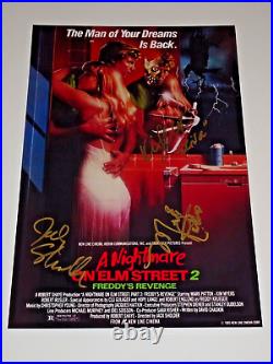A Nightmare On Elm Street 2 Cast X3 Signed Autographed 12x18 Photo Poster Patton