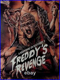 A Nightmare On Elm Street 2 Freddy's Revenge Art Nathan Thomas Milliner Signed