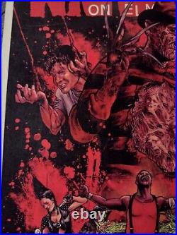 A Nightmare On Elm Street 3 Artwork By Nathan Thomas Milliner Signed Rare