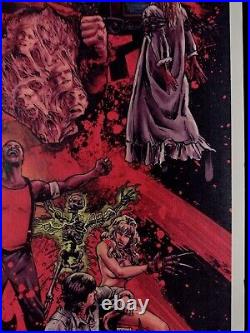 A Nightmare On Elm Street 3 Artwork By Nathan Thomas Milliner Signed Rare