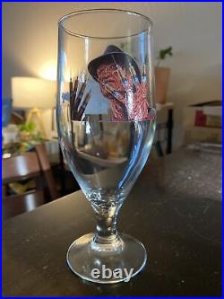 A Nightmare On Elm Street 3 Dream Warriors Freddy Krueger Horror Movie Glass Art