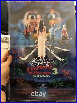 A Nightmare On Elm Street 3 Dream Warriors Signed Autograph 14x11 Horror Photo