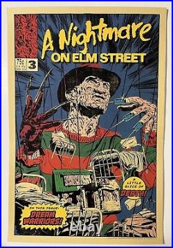 A Nightmare On Elm Street 3 Johnny Dombrowski Screen Print Movie Poster Mondo