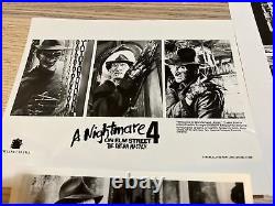 A Nightmare On Elm Street 4 Press Kit Freddy Krueger Dream Master Gloss Photos