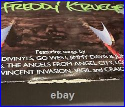 A Nightmare On Elm Street 4 Signed Soundtrack Vinyl Record Freddy Krueger Robert