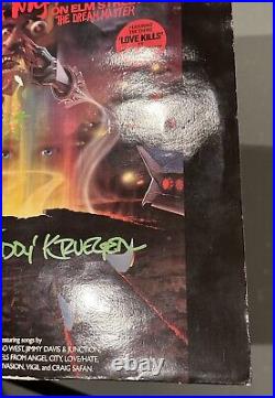 A Nightmare On Elm Street 4 Signed Soundtrack Vinyl Record Freddy Krueger Robert