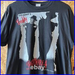 A Nightmare On Elm Street 4 shirt horror movie t-shirt vintage rare Medium