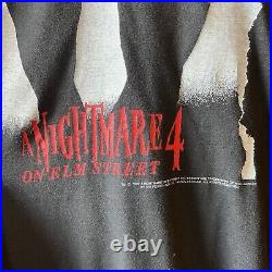 A Nightmare On Elm Street 4 shirt horror movie t-shirt vintage rare Medium