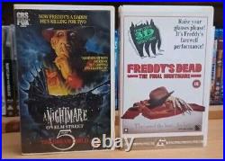 A Nightmare On Elm Street 5 The Dream Child & Freddy's Dead. (Big Box VHS)