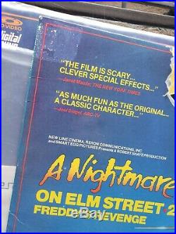 A Nightmare On Elm Street 7 disc Complete Laserdisc Collection