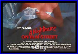 A Nightmare On Elm Street'84 1-sh Movie Poster Archival Museum Linen-mounted