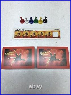 A Nightmare On Elm Street Board Game 1987 Freddy Kruger