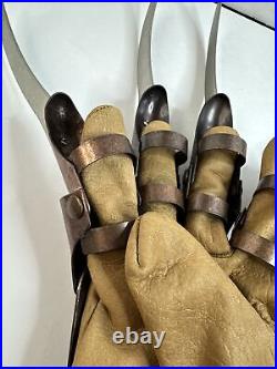 A Nightmare On Elm Street Custom Real Metal Freddy Krueger Glove
