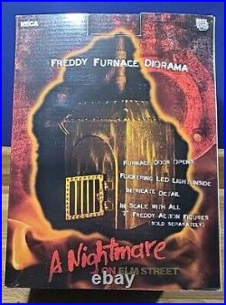 A Nightmare On Elm Street Freddy Furnace Diorama NECA