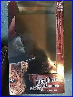 A Nightmare On Elm Street, Freddy Krueger 18 Motion Activated Souund (rare)