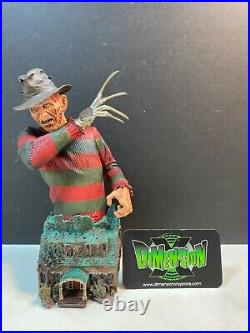 A Nightmare On Elm Street Freddy Krueger 2010 Gentle Giant Mini Bust Opened