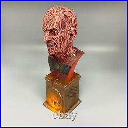 A Nightmare On Elm Street Freddy Krueger Painted Display Bust Figure Resin