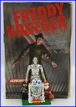 A Nightmare On Elm Street Freddy Kruger Model Kit Made By Screamin