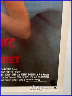 A Nightmare On Elm Street Freddy Kruger Rolled Movie Poster 1984