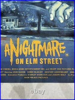 A Nightmare On Elm Street Graham Humphreys quad ltd 100 signed rare (mondo int)