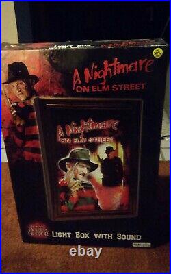 A Nightmare On Elm Street, Light Box With Sound, works perfectly