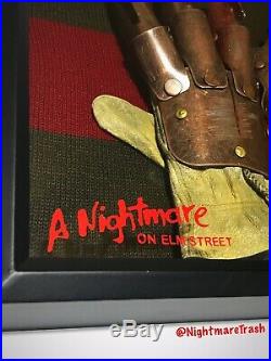 A Nightmare On Elm Street Metal Freddy Krueger Glove Sweater Horror Movie Prop